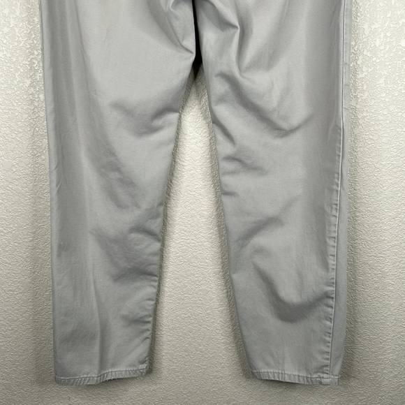 St. John's Bay Khaki Relaxed Fit High Rise Straight Leg Pants Size 10 - Picture 6 of 7